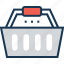 basket, online store, purchase, shopping, shopping basket 