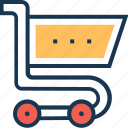 ecommerce, online store, shopping, store, trolley