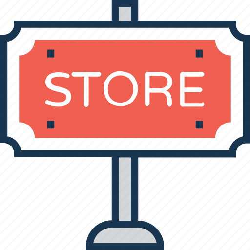 Info, info board, sale board, shop, store icon - Download on Iconfinder