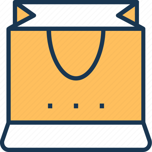 Bag, commerce, shopper, shopping, tote bag icon - Download on Iconfinder