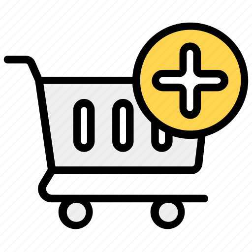Add, add product, add to bucket, add to hamper, cart, ecommerce, shopping icon - Download on Iconfinder