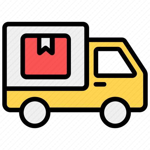 Cargo, delivery, delivery van, shipment, shipping truck, van, vehicle icon - Download on Iconfinder