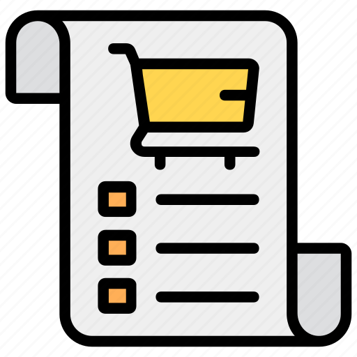 Checklist, inventory list, list, shopping, shopping list, task list icon - Download on Iconfinder