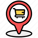 location, location pointer, market location, nearby location, shopping, shopping address, shopping location 