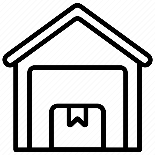 Building, estate, hut, property, shed, warehouse icon - Download on Iconfinder