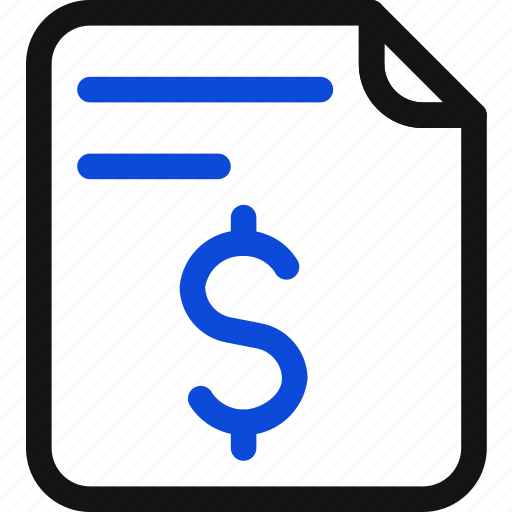 Invoice, money, business icon - Download on Iconfinder