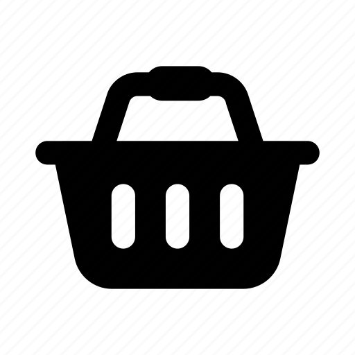 Bucket, basket, hamper, grocery bucket, shopping bucket icon - Download on Iconfinder