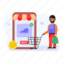 online shopping, mcommerce, ecommerce, mobile shopping, buy online 