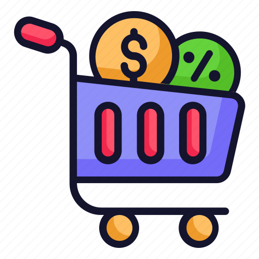 Shopping cart, cart, shopping, commerce, shopping discount icon - Download on Iconfinder