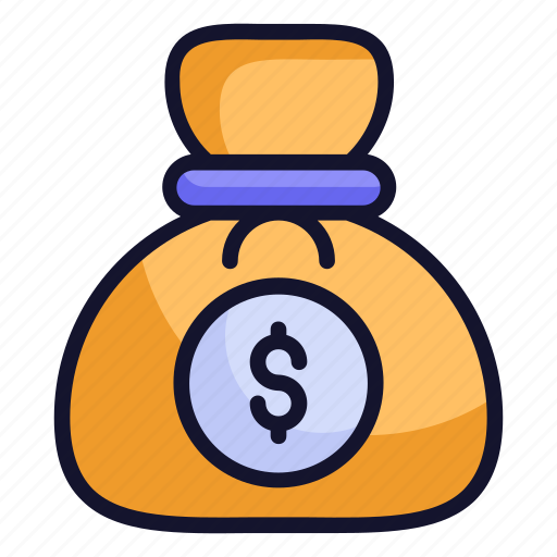 Money bag, money, currency, cash, finance, commerce icon - Download on Iconfinder