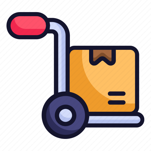 Cart, commerce, delivery, shopping, pakkages, trolly icon - Download on Iconfinder