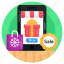 mcommerce, online shopping, ecommerce, shopping app, online gift purchase 