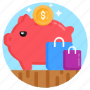 penny bank, piggy bank, savings, shopping payment, cash box