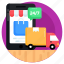 mobile shop, 24 7 delivery, mcommerce, online delivery, mobile shopping 