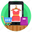 mobile shop, mcommerce, mobile shopping, online clothes, online products 