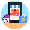 mobile shop, mcommerce, mobile shopping, online summer shopping, online products