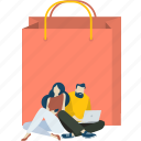 shopping, bag, ecommerce, business, shop, online, sale