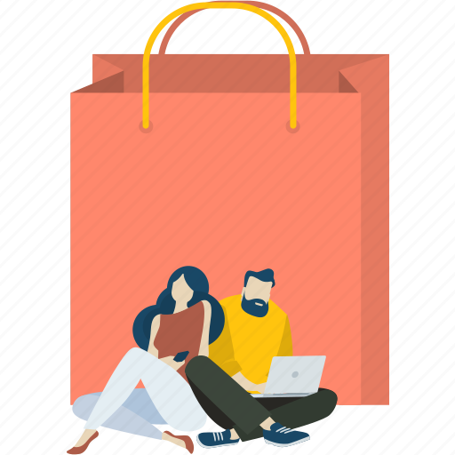 Shopping, bag, ecommerce, business, shop, online, sale icon - Download on Iconfinder