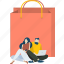 shopping, bag, ecommerce, business, shop, online, sale 