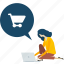 shopping, ecommerce, shop, cart, store, sale, online 