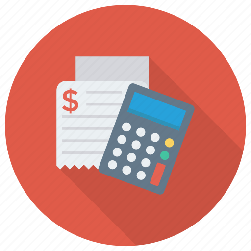 Accounting, calculate, calculation, calculator, math, receipt, shopping icon - Download on Iconfinder