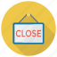 business, close, closedoor, closesign, exit, shop, shopping 