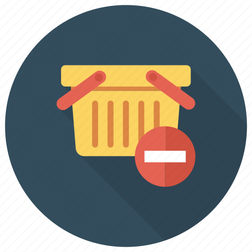 Basket, delete, ecommerce, remove, shop, shopping, shoppingbasket icon - Download on Iconfinder