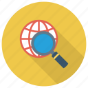find, glass, global, magnifier, search, seo, zoom