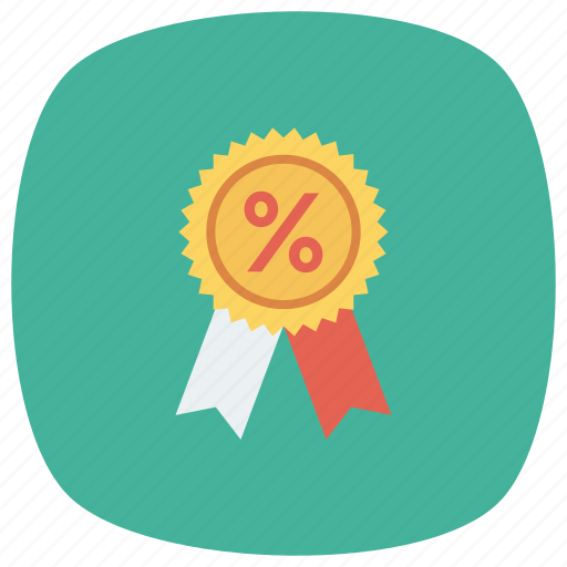Award, badge, discount, label, medal, ribbon, sale icon - Download on Iconfinder