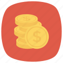 cash, coins, currency, finance, goldcoins, money, uscoins