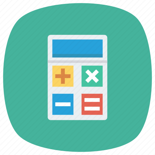 Accounting, calculate, calculation, calculator, finance, math, numbers icon - Download on Iconfinder