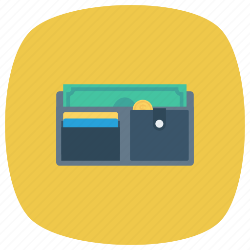 Cash, coins, creditcard, money, payment, purse, wallet icon - Download on Iconfinder