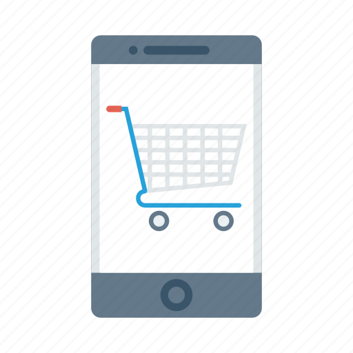 Cart, mobile, mobileretail, onlineshopping, phone, shop, shopping icon - Download on Iconfinder