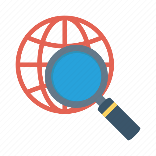 Find, glass, global, magnifier, search, seo, zoom icon - Download on Iconfinder