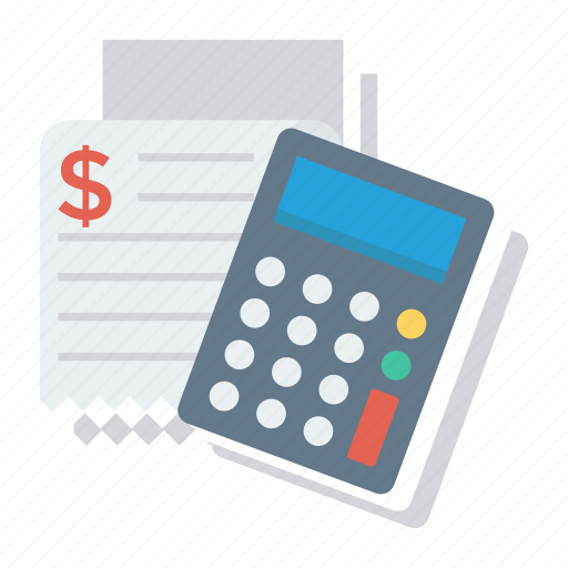 Accounting, calculate, calculation, calculator, math, receipt, shopping icon - Download on Iconfinder