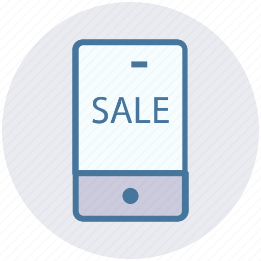 Discount, mobile, offer, online sailing, phone, sale icon - Download on Iconfinder