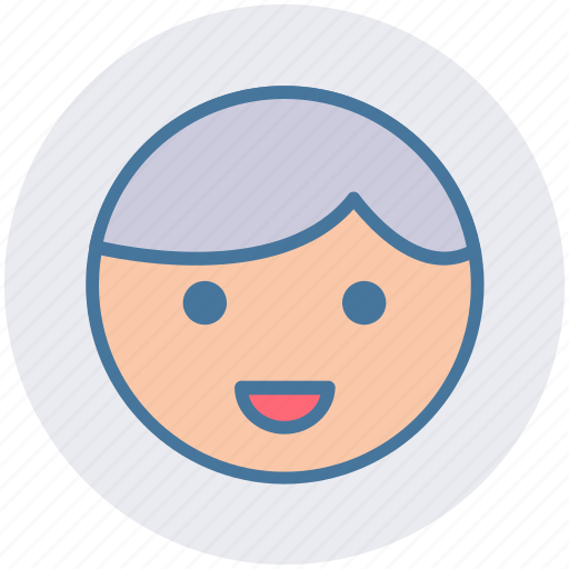 Baby, boy, child, face, smile icon - Download on Iconfinder