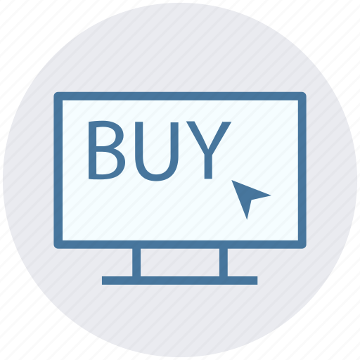 Arrow, buy arrow, click, lcd, lcd screen, sale icon - Download on Iconfinder