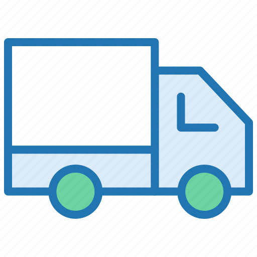 Delivery van, logistics, transportation, truck icon - Download on Iconfinder