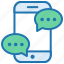 chat, communication, delivery, message, notification, shopping, support 