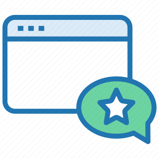 Browser, chat, communication, favorite, star, website icon - Download on Iconfinder