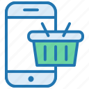 add cart, ecommerce, mobile application, shopping, shopping basket