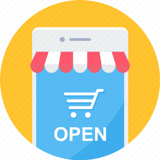 Mobile, store, app, buy, ecommerce, online, shopping icon - Download on Iconfinder