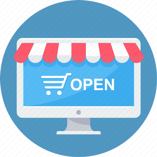 Online, store, buy, ecommerce, open, shopping, website icon - Download on Iconfinder