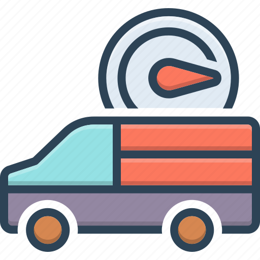 Delivery, fast delivery, food, quick, shipping, speed, truck icon - Download on Iconfinder