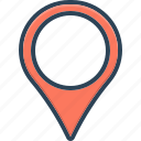 destination, direction, gps, location, location mark, navigation, position