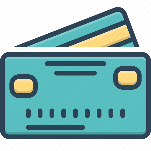 Card, cashless, commercial, credit, deposit, payment, transaction icon - Download on Iconfinder