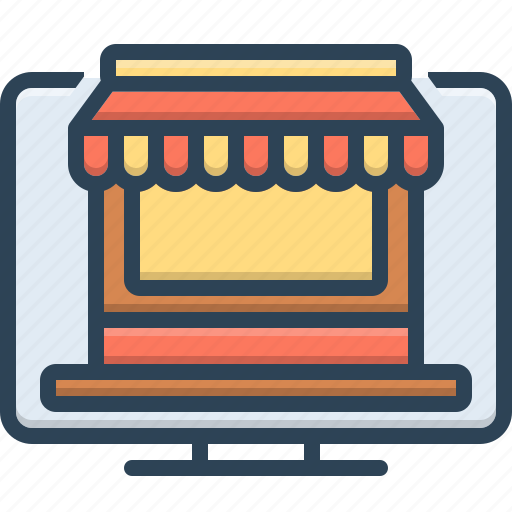 Ecommerce, electronic, internet, online shop, online store, purchase, retail icon - Download on Iconfinder