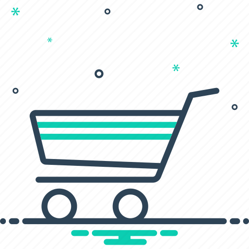 Commerce, grocery, purchase, shopping, shopping cart, supermarket, trolley icon - Download on Iconfinder