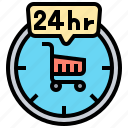 24hr, delivery, service, shopping, support